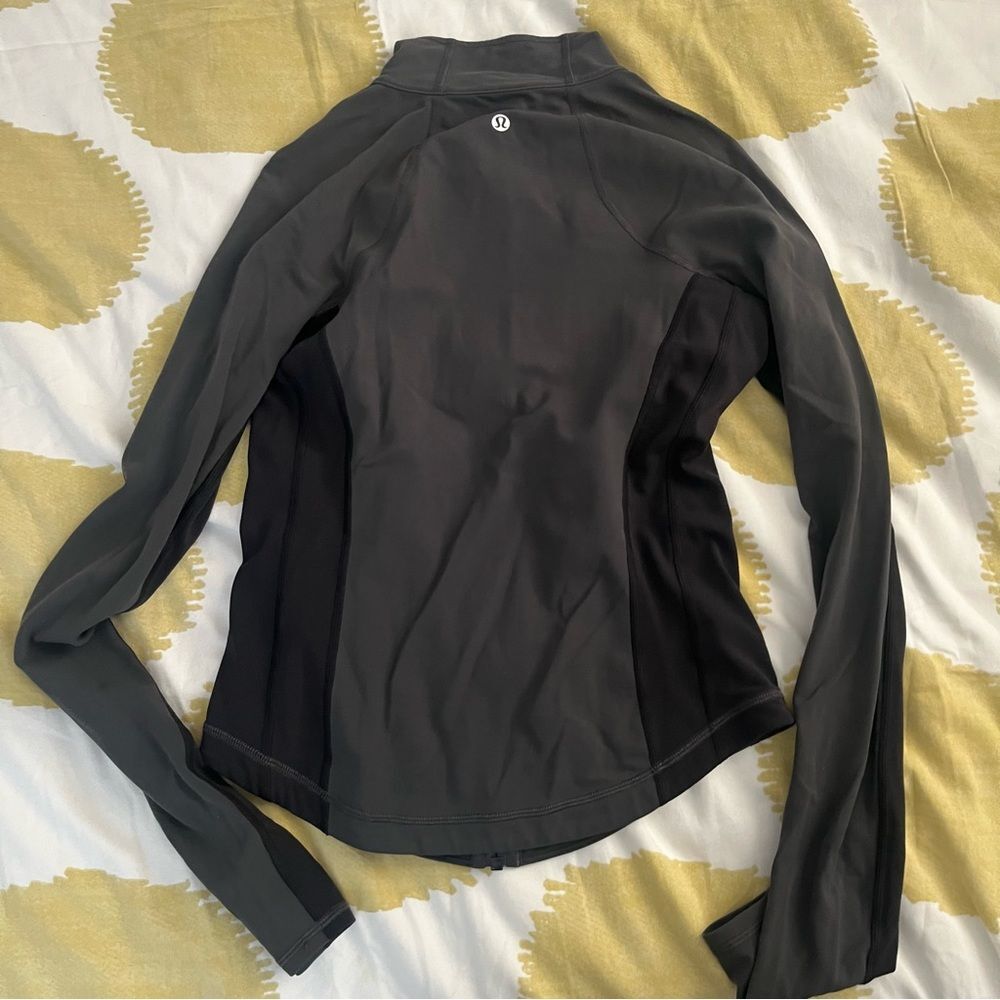 Lululemonn Graphite Grey Throwback Define Jacket … - image 2